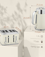 Compact Kettle & Toaster Set - Image 2