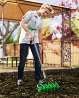 Rolling Lawn Aerator - Garden Lawn Care Tool