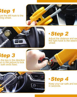 Heavy Duty Anti-Theft Car Steering Wheel Lock - Image 3