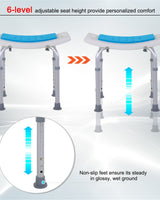 Shower Chair - Bathroom Safety Seat - Image 5