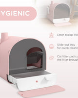 Covered Cat Litter Box - Odour Control - Image 5