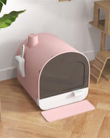 Covered Cat Litter Box - Odour Control