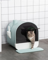 Ventilated Enclosed Cat Litter Box
