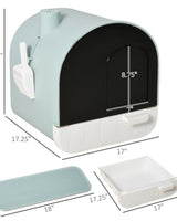 Ventilated Enclosed Cat Litter Box - Image 4