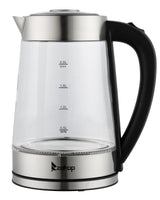 Blue Glass Electric Kettle 2L 2000W