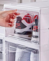 6-Tier Stackable Shoe Storage Boxes - Image 2