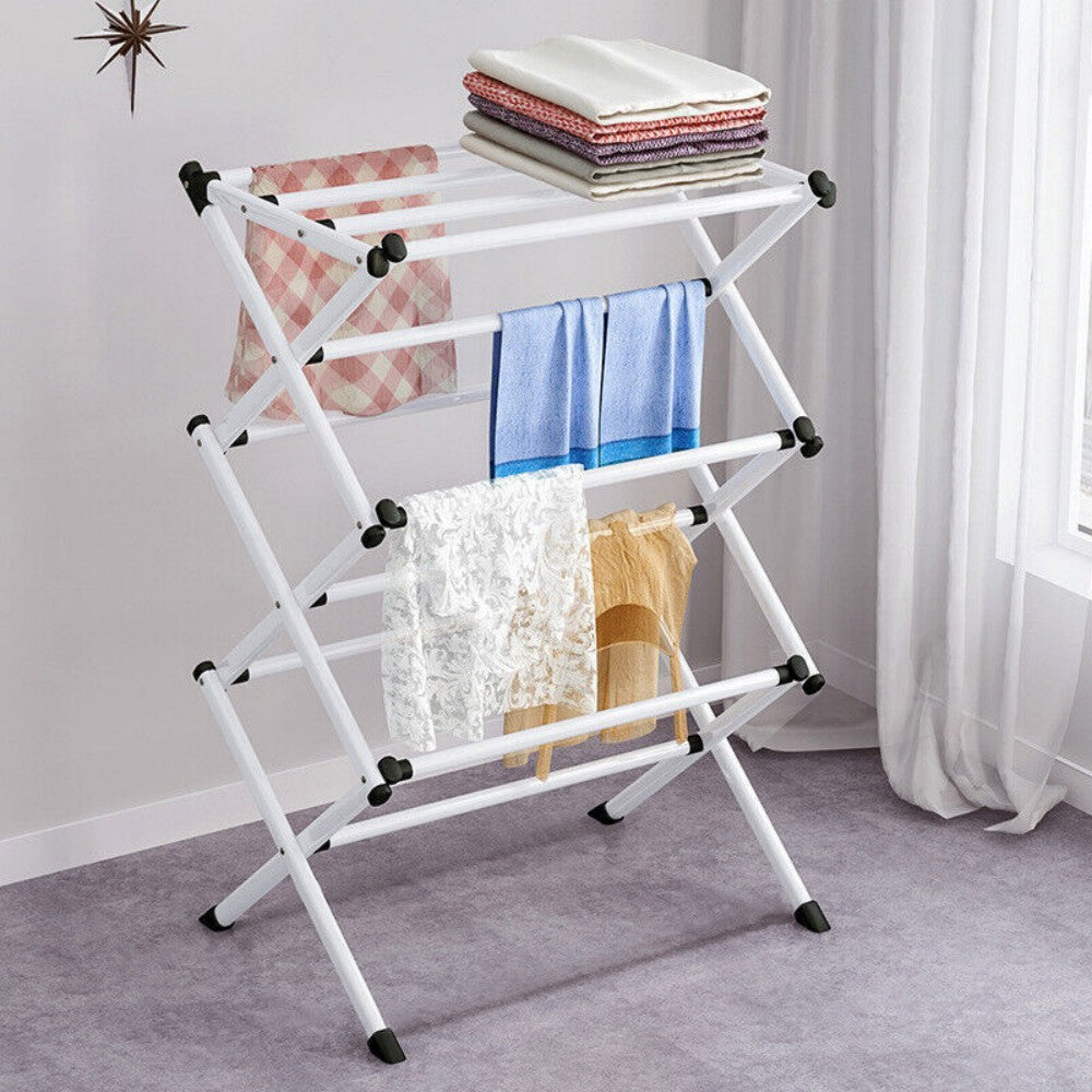 3-Tier Clothes Airer Drying Rack