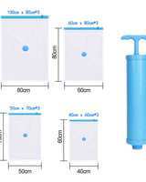 12PC Vacuum Storage Space Saver Bags - Image 4