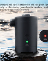 Portable Electric Air Pump 3600mAh - 4 Nozzles - Image 4