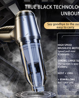 Handheld Car Vacuum Cleaner - Brushless Motor - Image 5