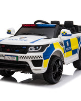 12V Kids Ride-On Police Car with Remote Control