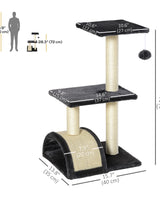 Space-Saving Cat Tree with Perch - Image 4