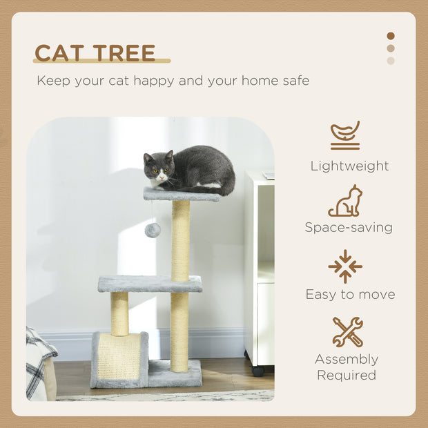 Cat Tree Tower with Climbing Platforms