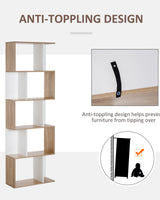 Bookshelf & Storage Cabinet Combo Unit