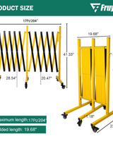 Expandable Metal Barricade Gate - 17FT Retractable - Image 2