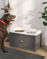 Elevated Dog Bowl Stand - Raised Feeder