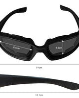 3 Pairs Wind-Resistant Motorcycle Riding Glasses - Image 5