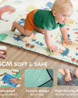 Baby Play Mat - Extra-Thick Tummy Time Mat - Image 5