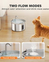 Cat Water Fountain - Multi-Setting Flow Filter - Image 3