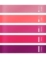 Resistance Exercise Loop Bands (Set of 5) - Pink - Image 2