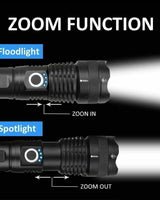 2-Pack LED Flashlight Work Light - 5 Mode - Image 2