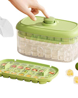 Non-Slip Ice Cube Tray System - Green