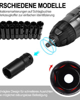 20PC Deep Impact Socket Set 1/2" Drive - Image 5