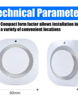 2-Pack Smoke Alarm - Home Fire Protection - Image 2
