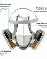 17-in-1 Full Face Respirator Mask Set - Image 5