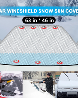 Magnetic Car Windscreen Frost & Snow Cover
