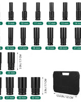 20PC Deep Impact Socket Set 1/2" Drive - Image 3