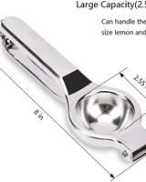 2x Portable Manual Citrus Juicer Squeezer - Image 3