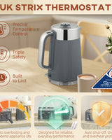Fast-Boil Kettle & Wide-Slot Toaster Set - Image 5