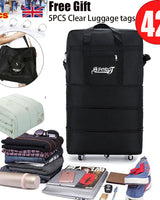 42" Extra Large Lightweight Luggage Trolley Bag - Image 2