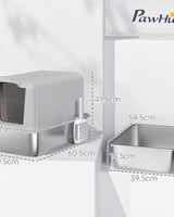 Open-Top Cat Litter Box - Deep Sides - Image 2