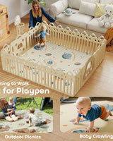 Baby Play Mat - Reversible Two-Sided Design - Image 3