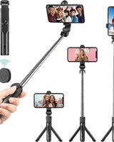 Bluetooth Selfie Tripod & Extendable Monopod