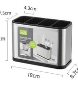 Kitchen Cutlery Organizer & Drainer Box - Image 2