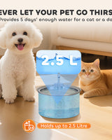 Cat Water Fountain - Multi-Setting Flow Filter