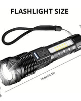 USB Rechargeable LED Work Light - Adjustable Focus - Image 4