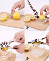 2x Portable Manual Citrus Juicer Squeezer - Image 5