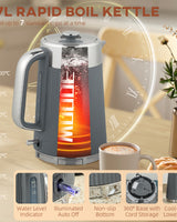 Fast-Boil Kettle & Wide-Slot Toaster Set - Image 4