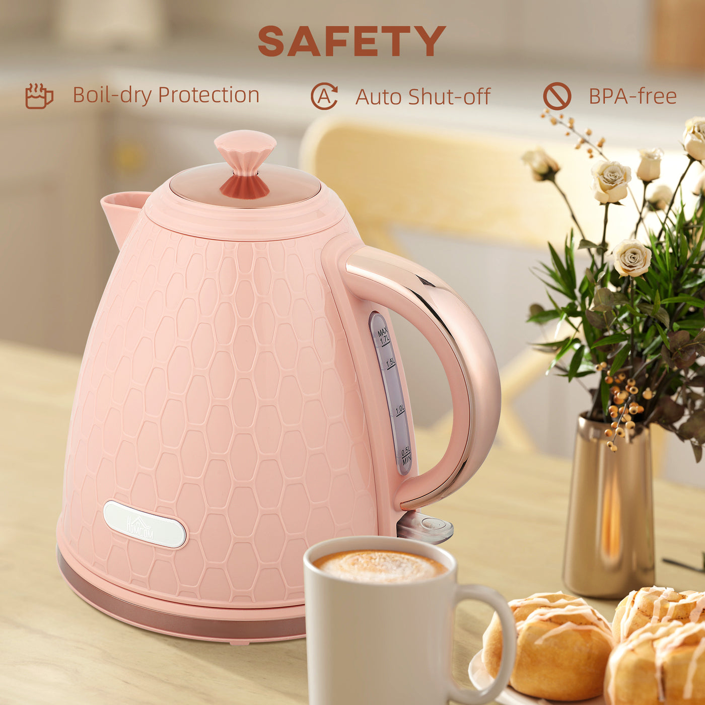Electric Kettle - Fast Boil Kitchen Kettle