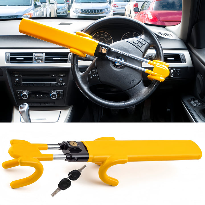 Heavy Duty Anti-Theft Car Steering Wheel Lock