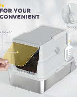 Durable Cat Litter Box for Daily Use - Image 4