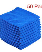 50x Large Microfibre Car Cleaning Cloths - Image 3
