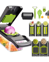 16-in-1 Vegetable Chopper, Mandolin Slicer & Dicer
