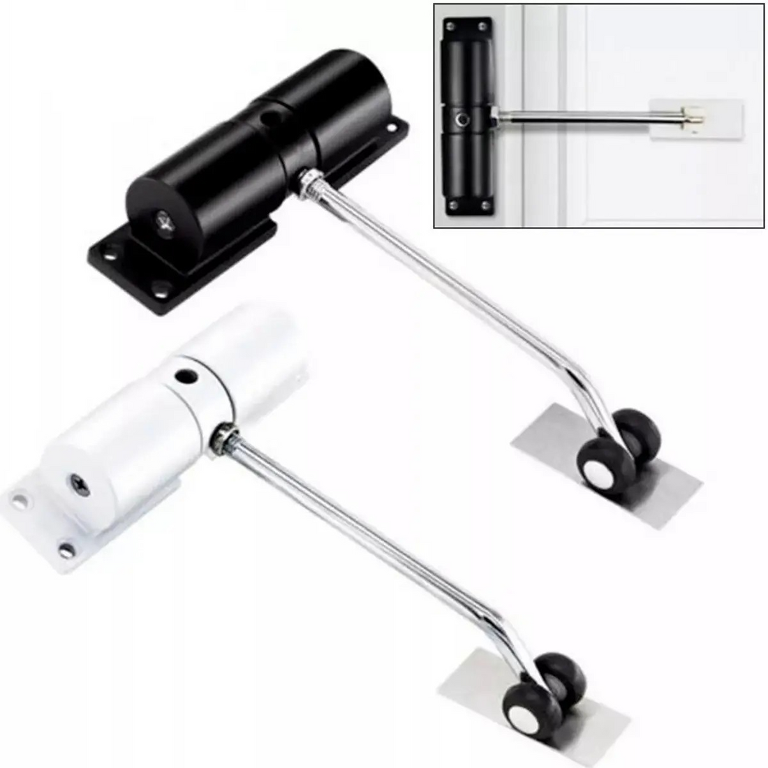 Adjustable Door Closer for High-Traffic Doors