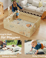 Baby Play Mat - Large Nursery Mat - Image 5