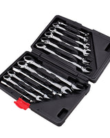12PC Ratchet Wrench & Spanner Kit (8-19mm) - Image 5